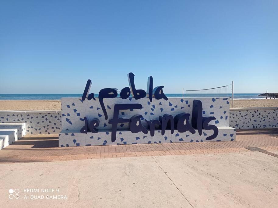 Beach Nice Flat プラヤ・ポブラ・デ・ファーナルス エクステリア 写真